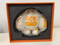 7BAP 5 Inch Vinyl Figure Orange Glow Skeleton Chomp LE 555