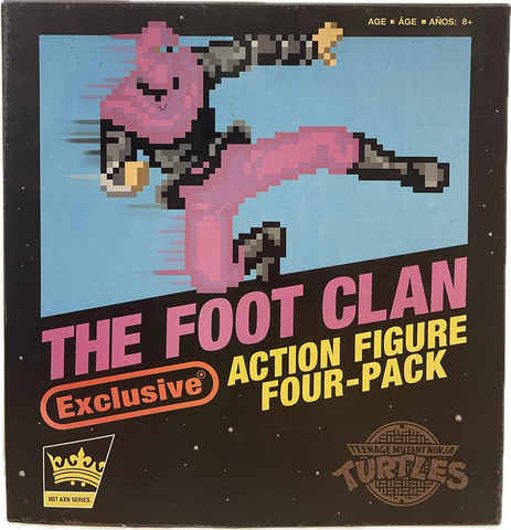 Teenage Mutant Ninja Turtles The Foot Clan Action Figure 4-Pack