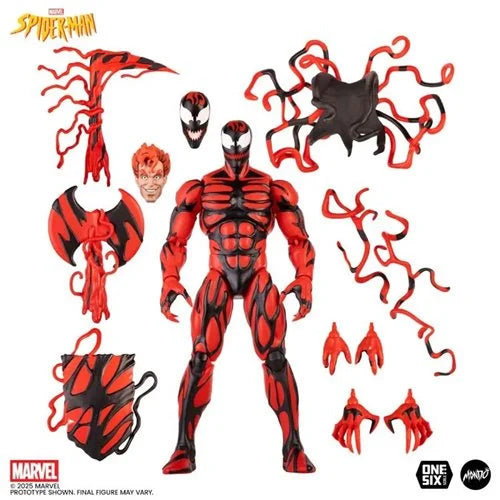 Spider-Man: The Animated Series Carnage 1:6 Scale Action Figure