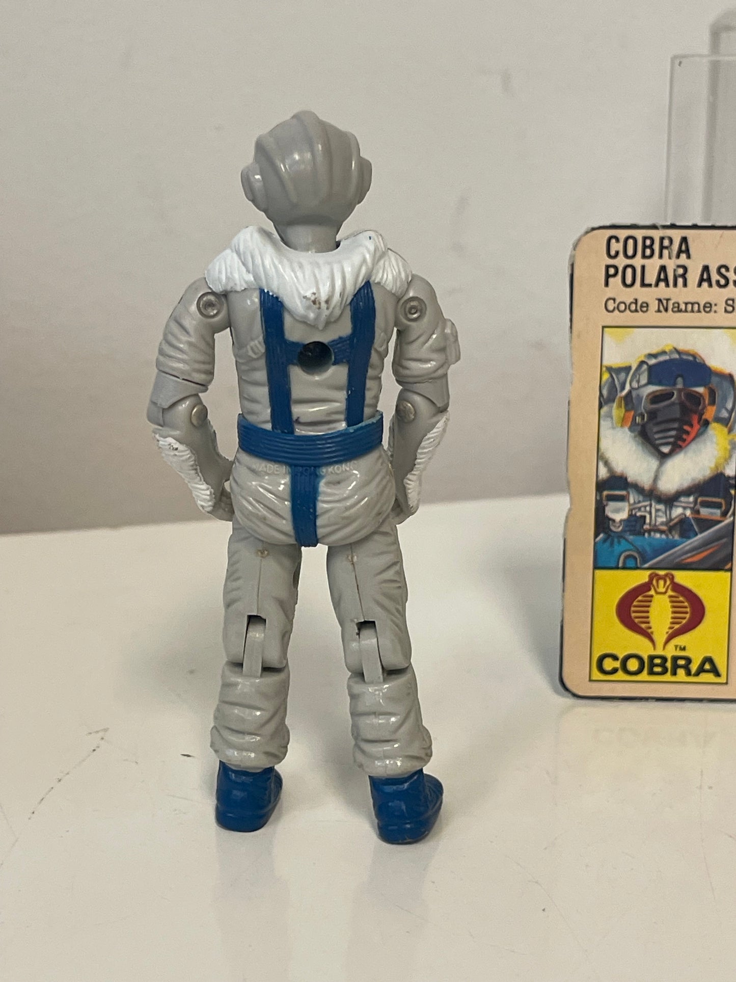 GI Joe - Snow Serpent - Action Figure Loose Complete - 1985 - Hasbro