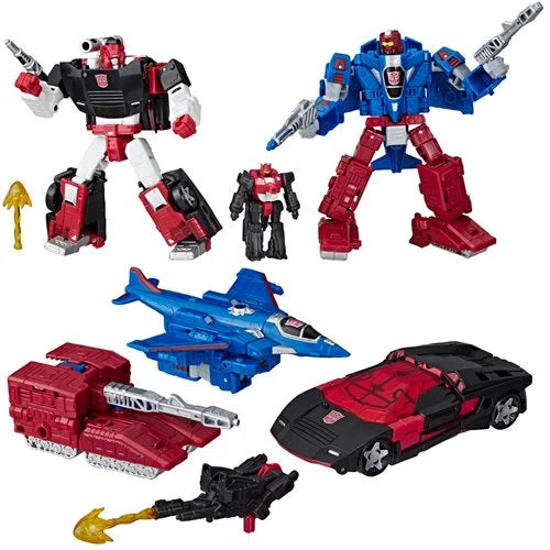 Transformers Generations War for Cybertron Siege Deluxe WFC-S26 Autobot Alphastrike Counterforce 3-Pack
