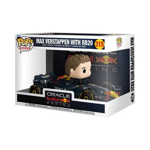 Formula 1 Redbull Max Verstappen with RB20 Super Deluxe Funko Pop! Rides #315