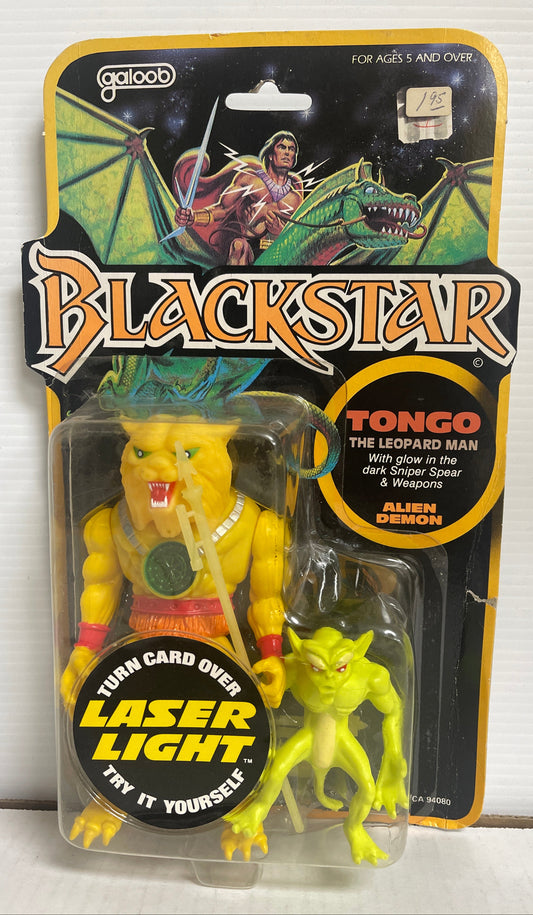 Blackstar Tongo The Leopard Man w/ Alien Demon 1983