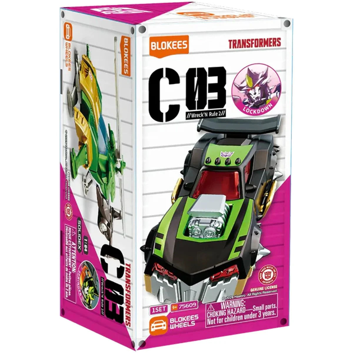 Transformers Wheels C03 Wreck N Rule 2 Blokees Blind Box Model Kit