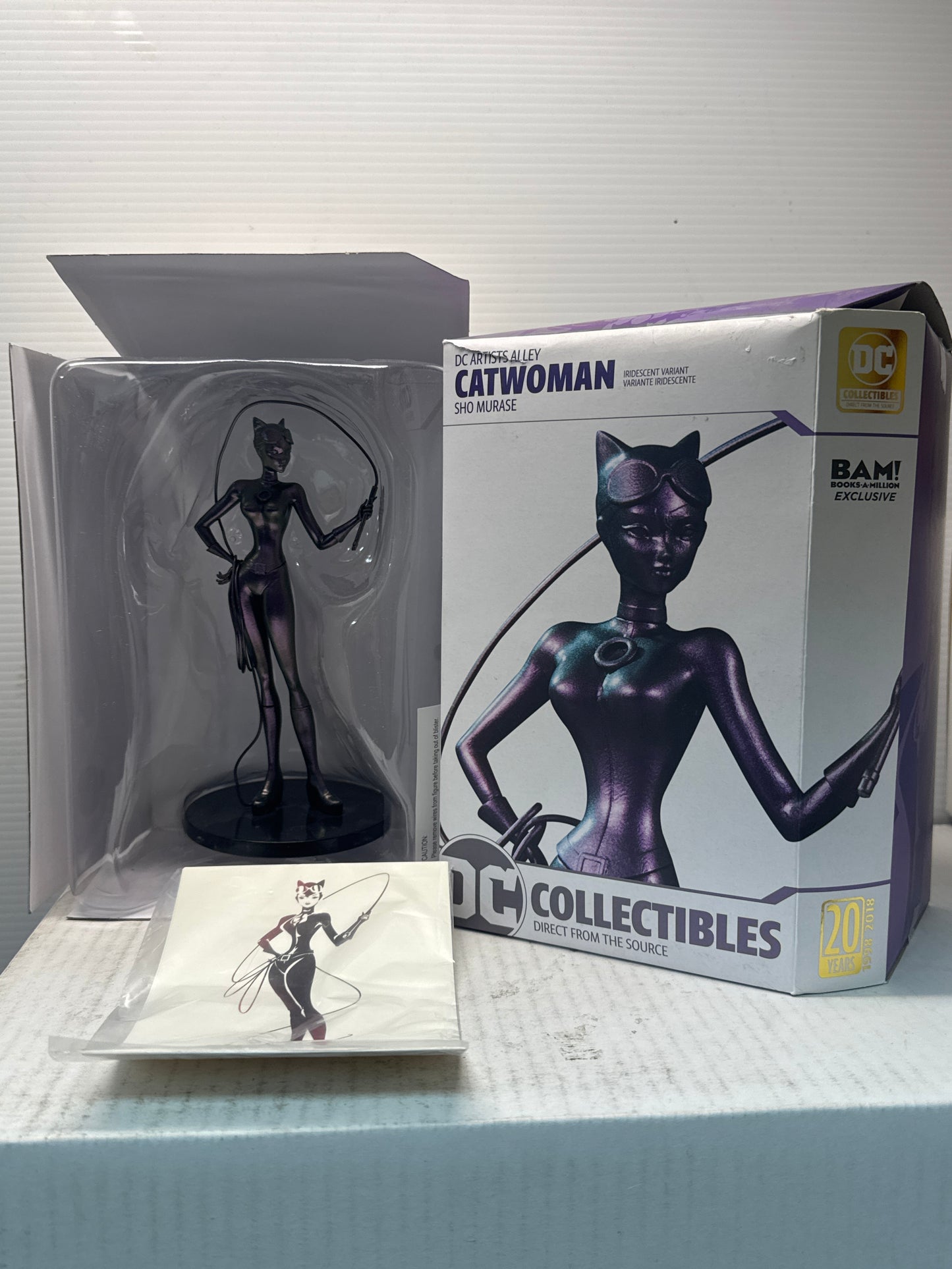 DC Artists Alley Catwoman Sho Murase Iridescent Variant BAM Exclusive Figure