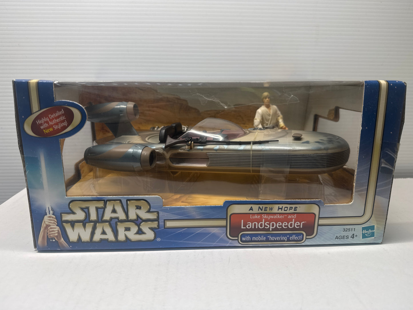 Star Wars A New Hope LANDSPEEDER Luke Skywalker - 2002 - NIB