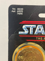 1984 Star Wars 92 Back Power Of The Force Darth Vader w/ Coin