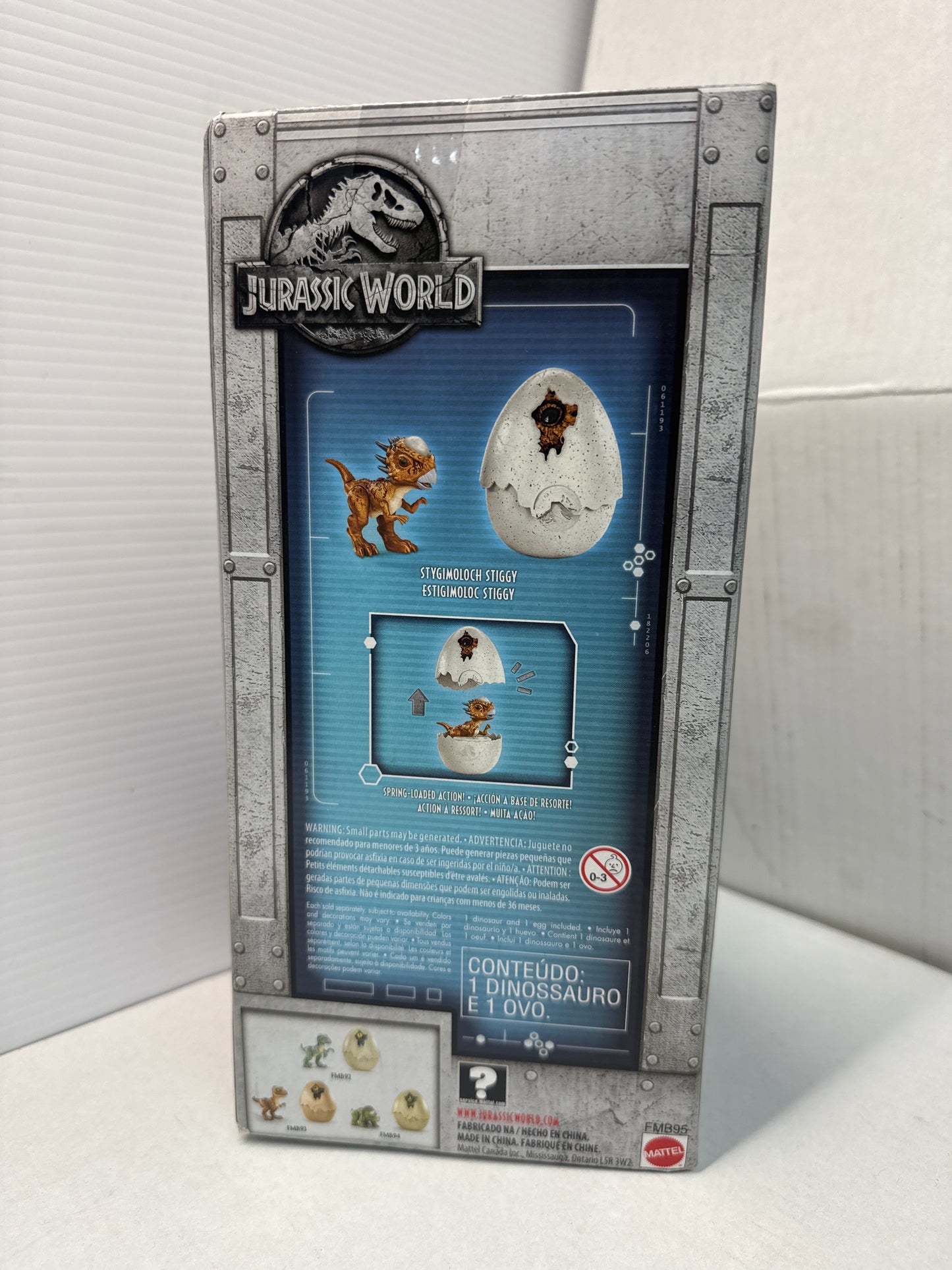 JURASSIC WORLD HATCH N PLAY STYGIMOLOCH STIGGY FIGURE