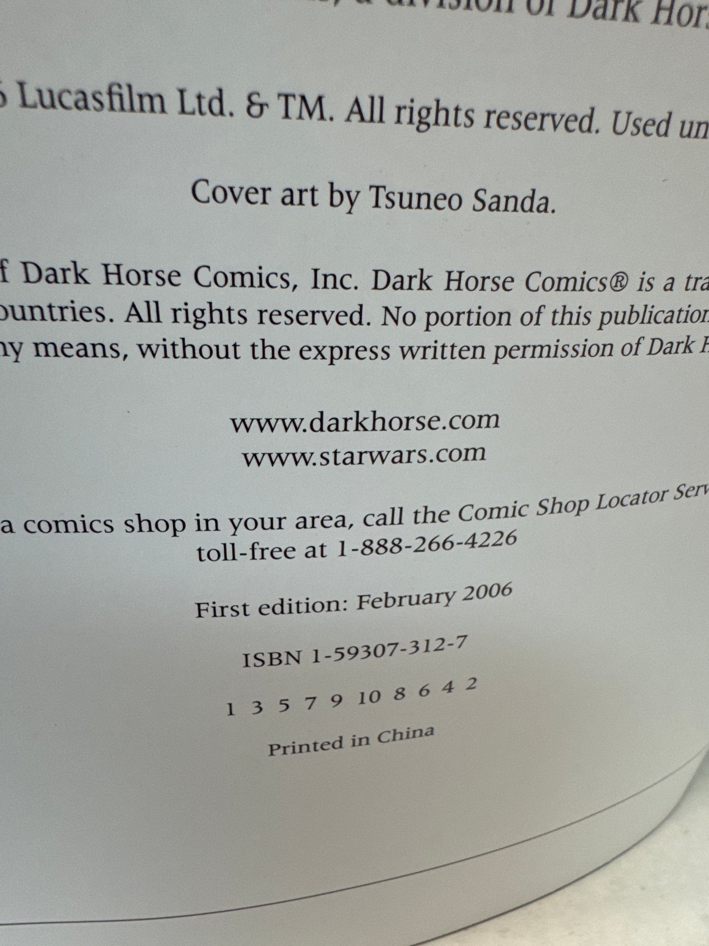 Star Wars: The Comics Companion - Dark Horse Paperback - First Edition 2006 WH