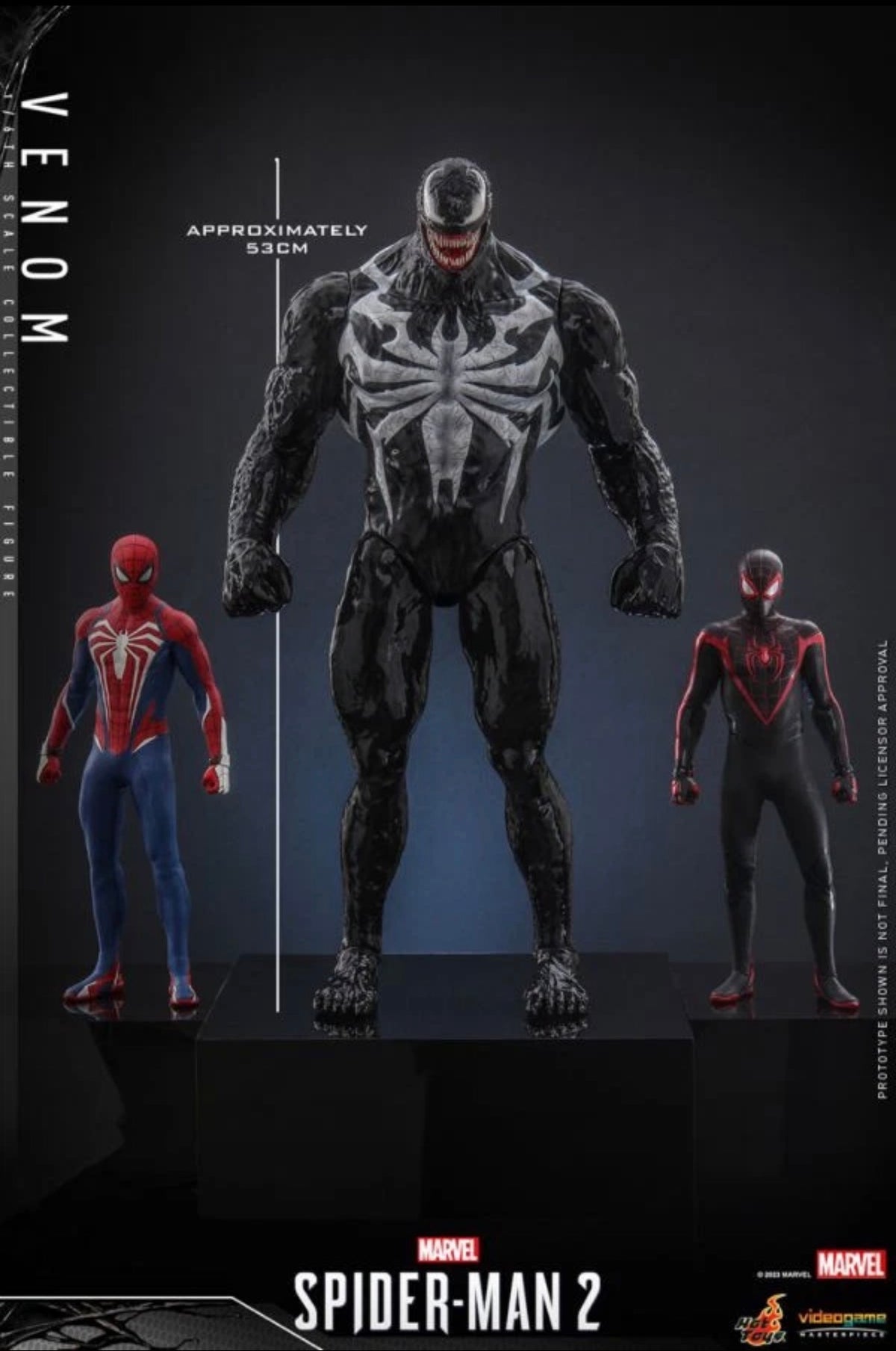 SpiderMan 2 (Video Game 2023) Venom 1:6 Scale Hot Toys Figure VGM59