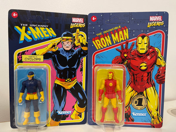 Hasbro Pulse Marvel Legends Invincible Iron Man & Uncanny X-Men Cyclops