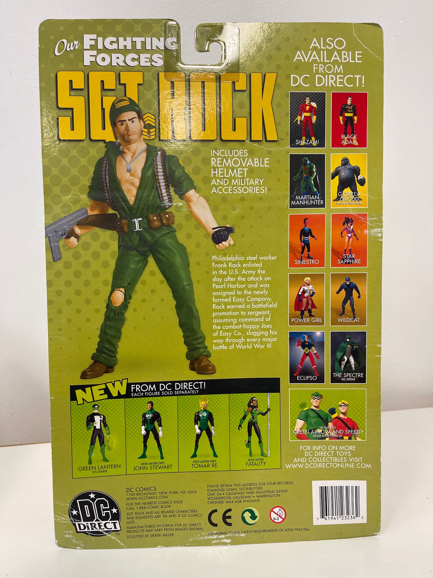 DC Direct SGT ROCK Our Fighting Forces Action Figure Sergeant