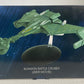 Eaglemoss Star Trek 2009 Movie Klingon Battle Cruiser Ship Replica Brand New