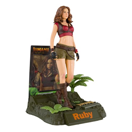 Movie Maniacs Wave 4 Jumanji Movie Ruby Roundhouse Posed Figure
