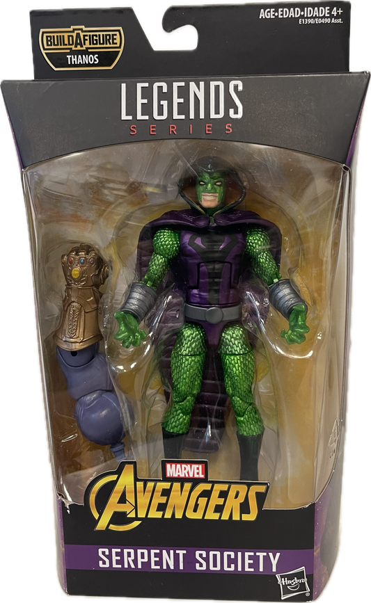 Marvel Legends Series Avengers Serpent Society Figure Thanos BAF
