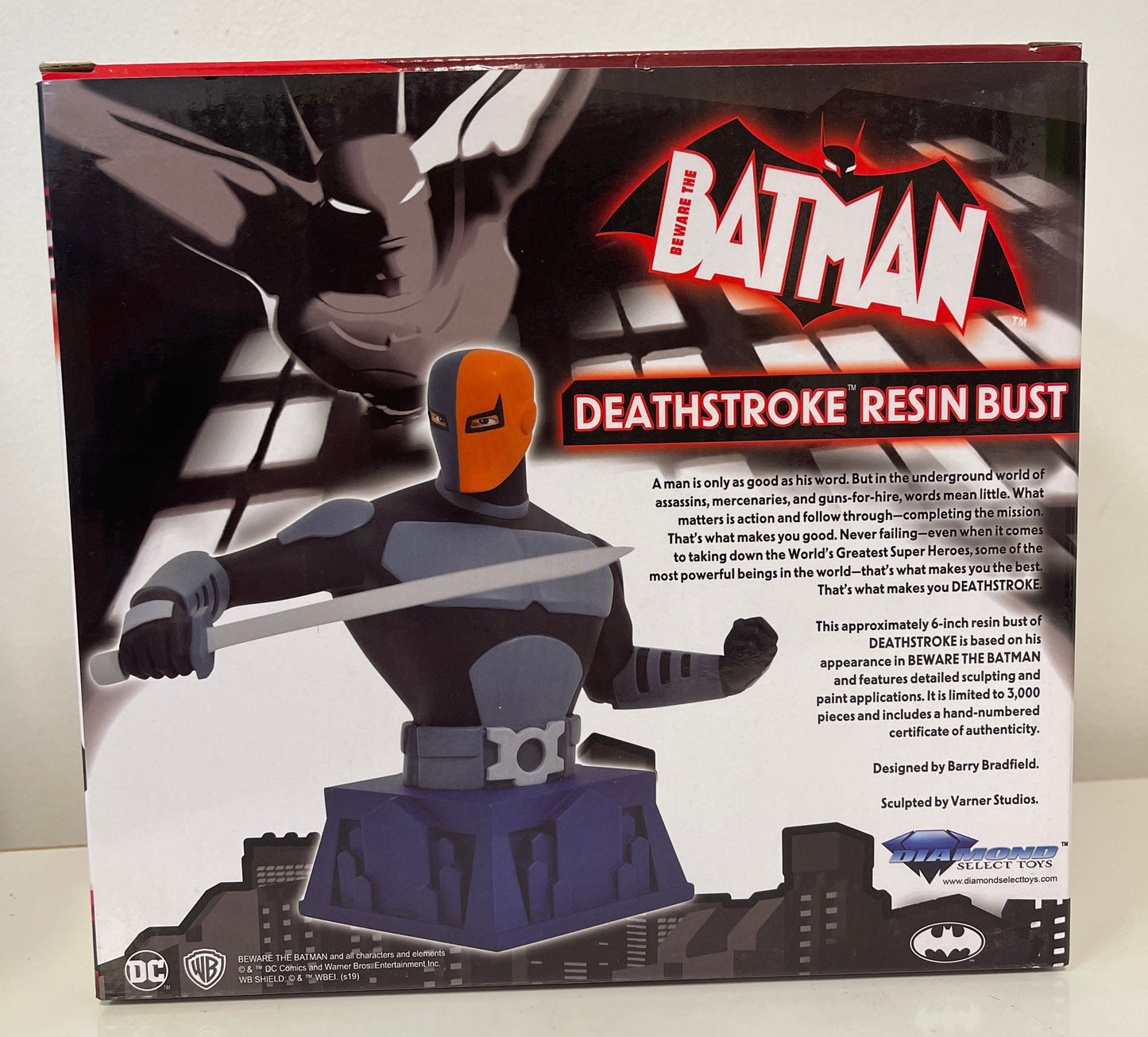 Batman: The Animated Series - Deathstroke - "Beware The Batman" Bust