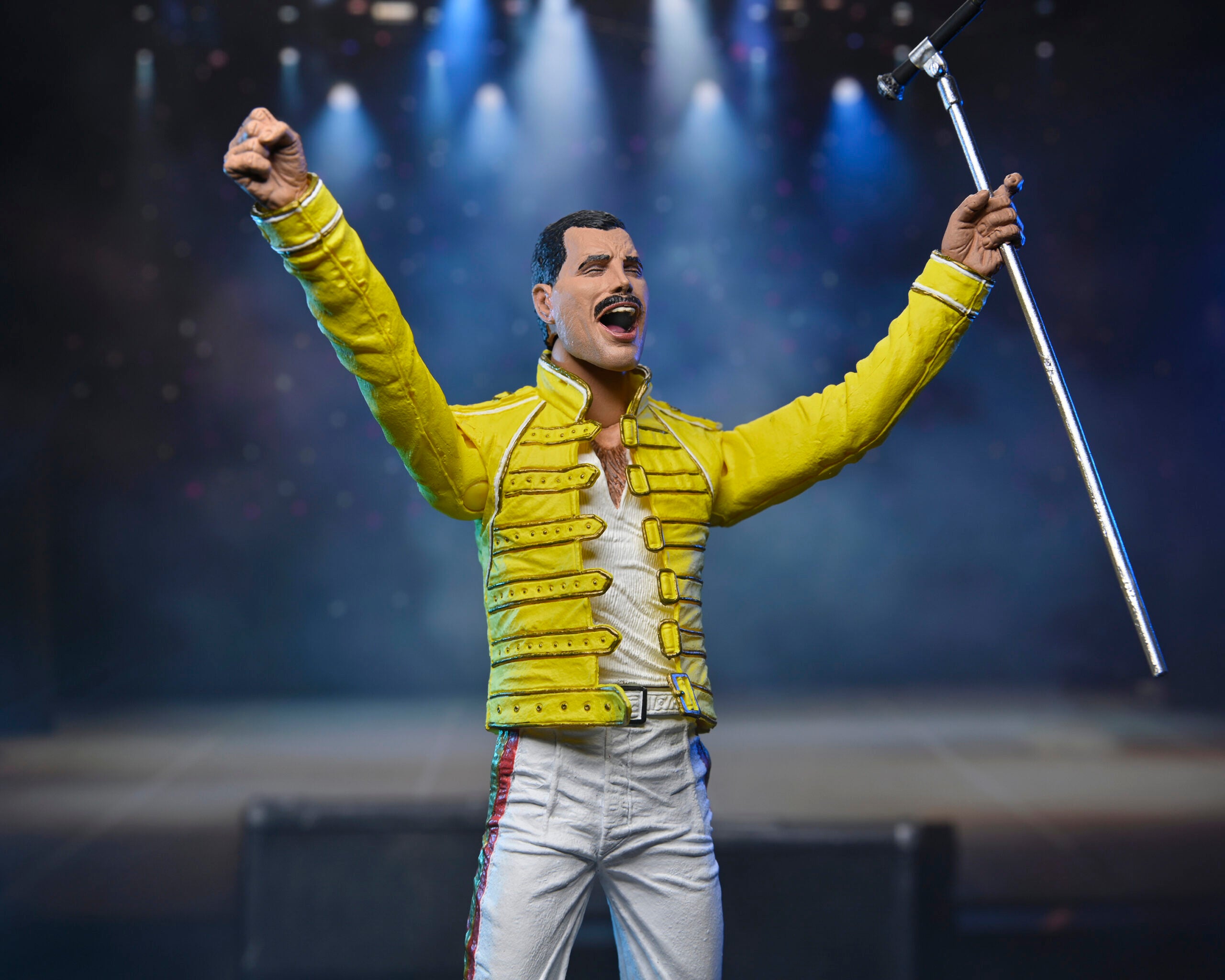 Freddie Mercury 7″ Scale Action Figure Yellow Jacket – Big Ben's