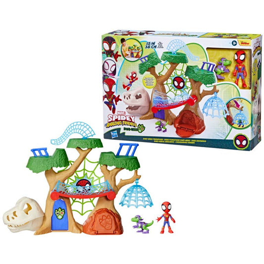 Marvel Spidey and His Amazing Friends Dino-Webs Treehouse