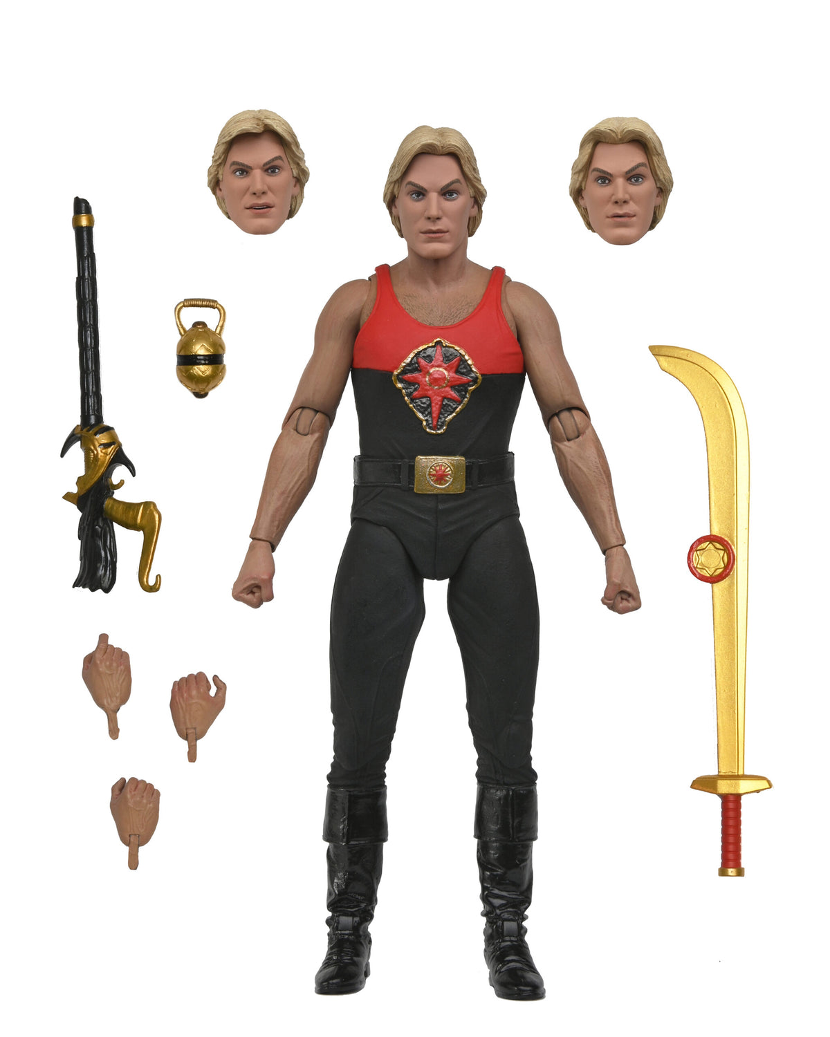 12 Inch Flash Gordon Flash Gordon (1980) 7” Scale Action Figure Ultimate Flash Gordon (Fina ...