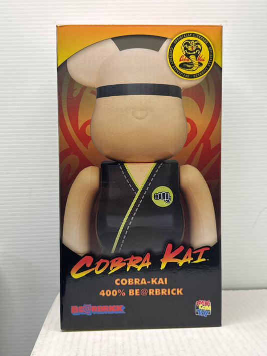Cobra-Kai Kid 400% Be@rbrick 11" 2022 Collectible Figure NIB