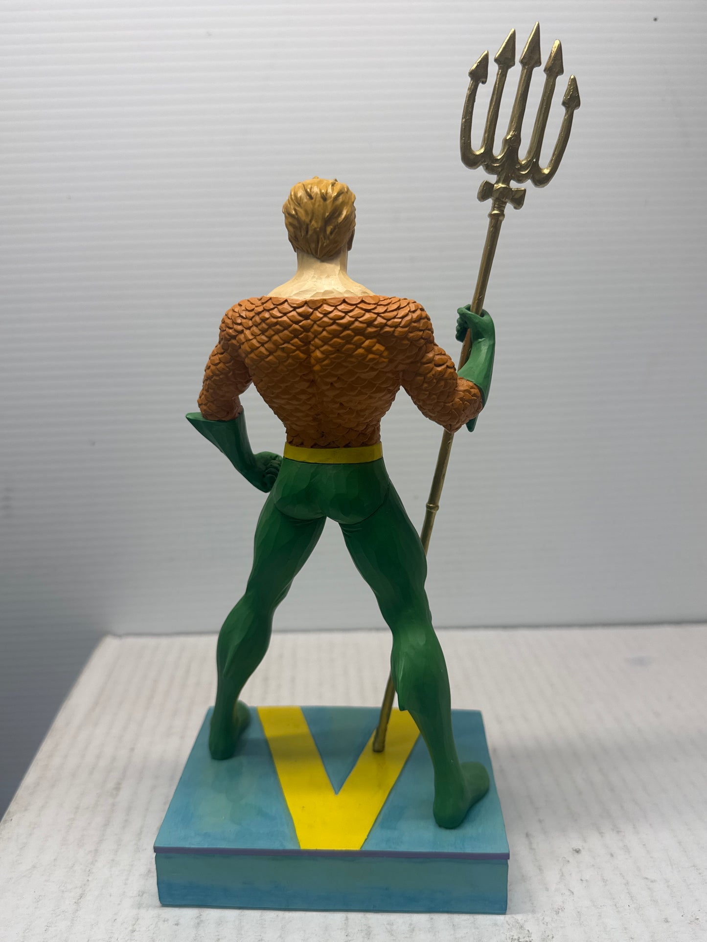 Enesco Jim Shore DC Comics Aquaman Silver Figurine 10" 6003026 NIB