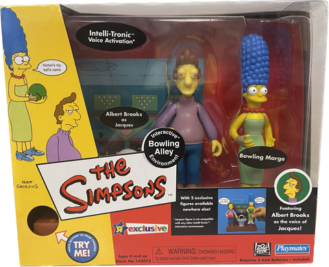 The Simpsons Interactive Bowling Alley Environment & Figure Set