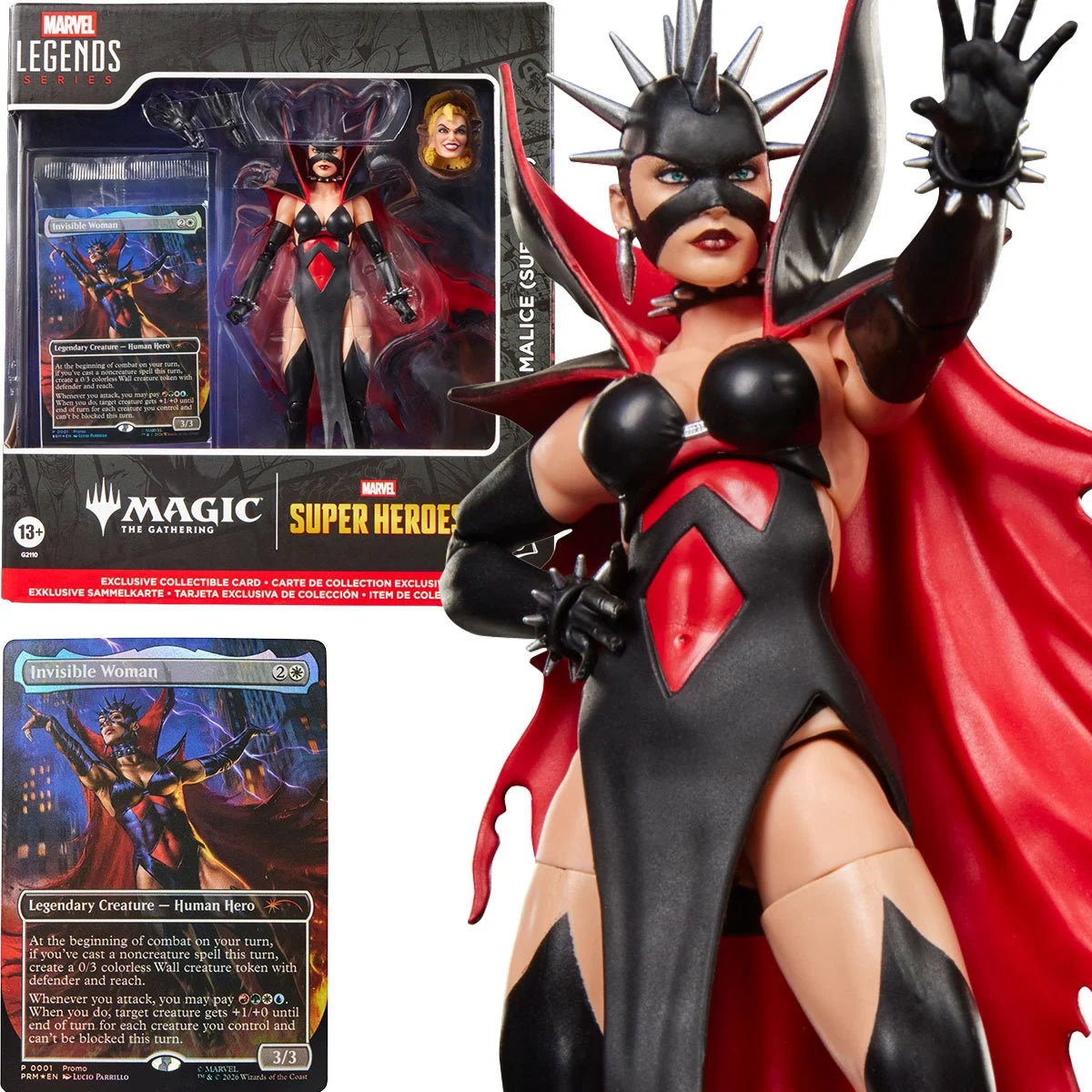 Marvel Super Heroes Magic: The Gathering Marvel Legends Series Malice (Sue Storm) 6-Inch Action Figure