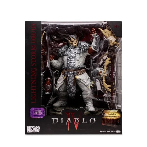 Diablo IV Wave 1 Lightning Storm Druid Epic 1:12 Scale Posed Figure
