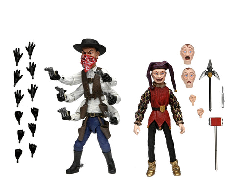 Puppet Master 7″ Scale Action Figures Ultimate Six-Shooter & Jester 2-pack