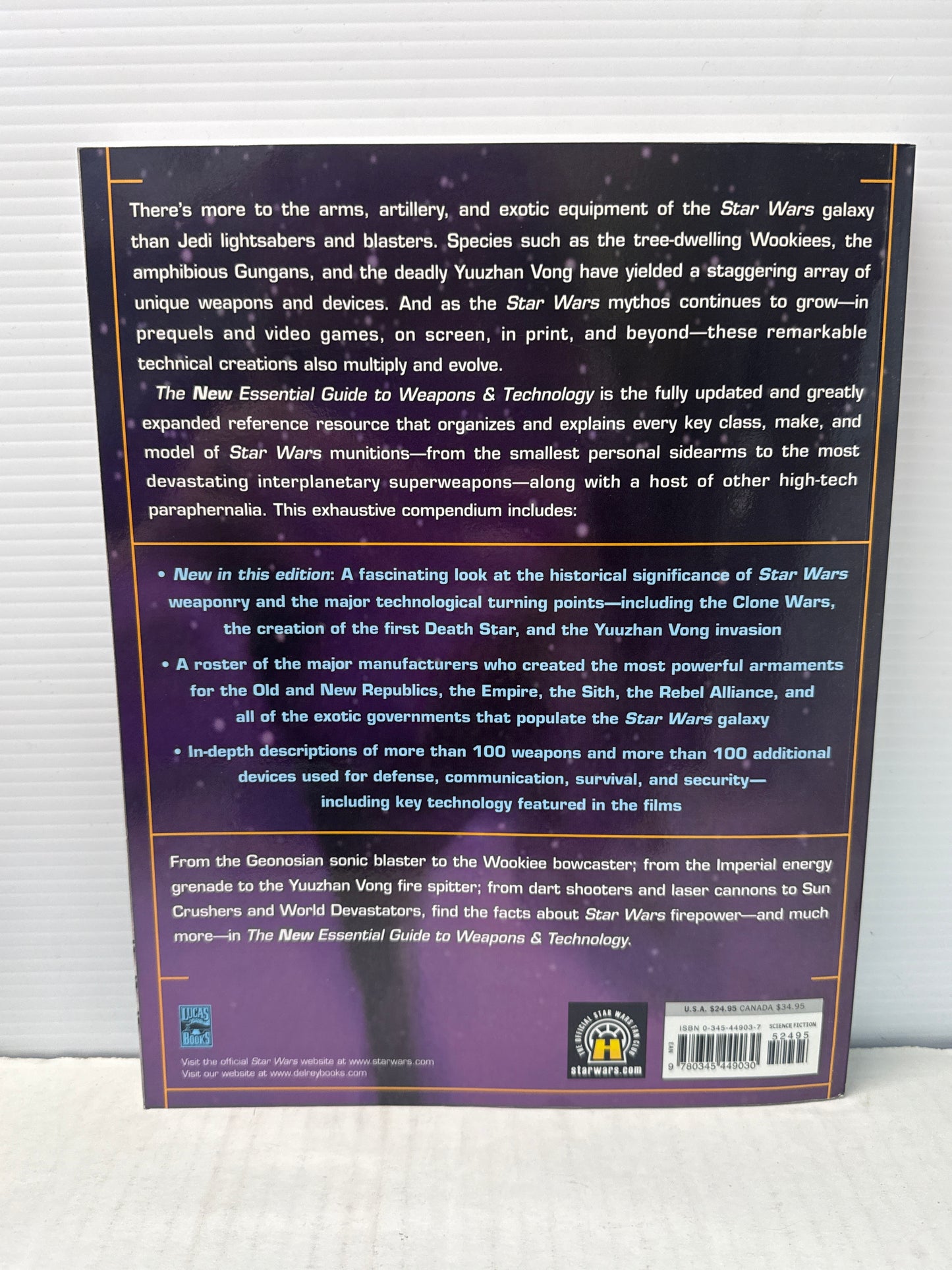 The New Essential Guide to Weapons and Technology Revised Edition - USED WH