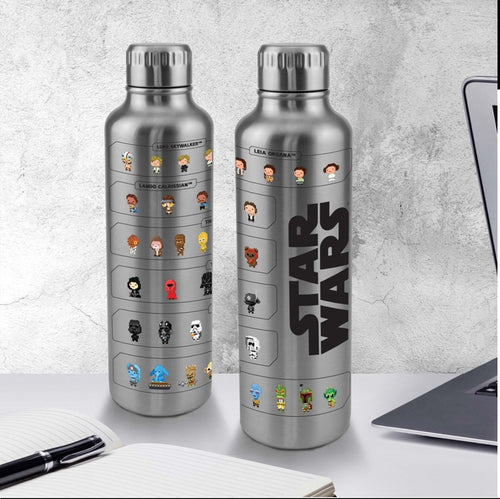 Paladone Star Wars Stainless Steel Water Bottle 500ml