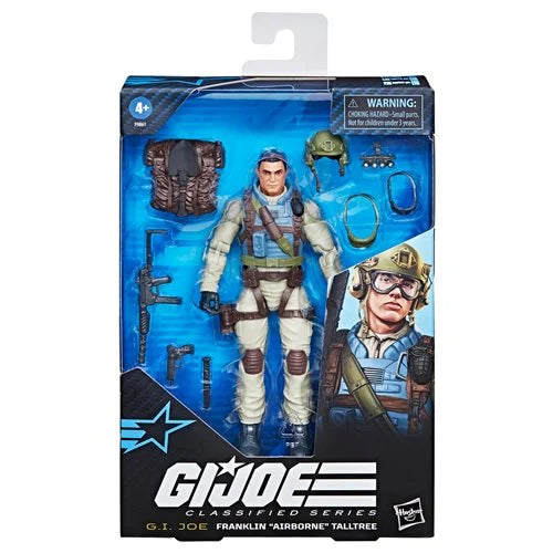 G.I. Joe Classified Series 6-Inch Franklin Airborne Talltree Action Figure