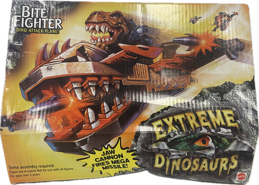 Extreme Dinosaurs Bite Fighter Dino Attack Plane Vehicle