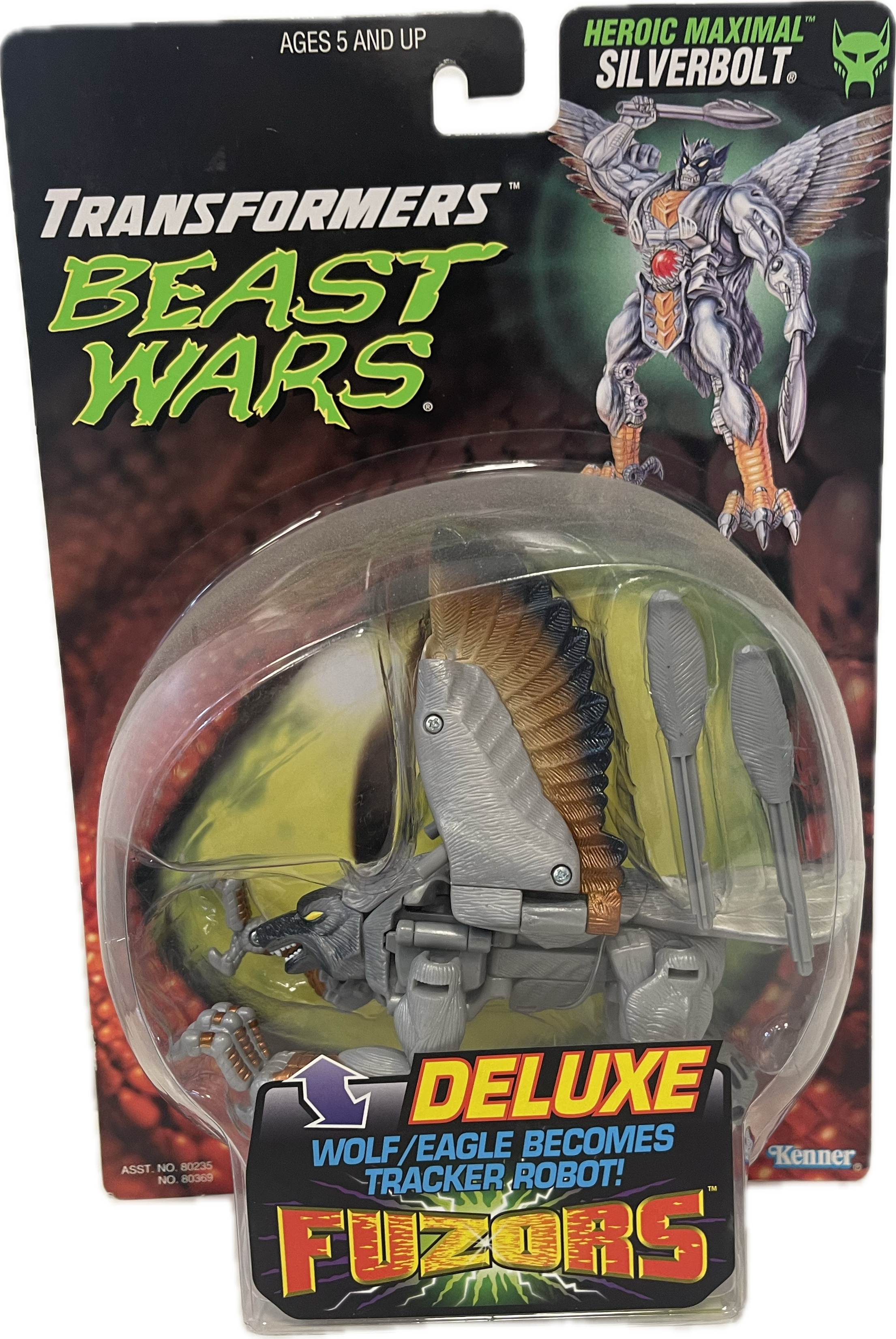 Transformers Beast Wars Deluxe Fuzors Silverbolt – Big Ben's