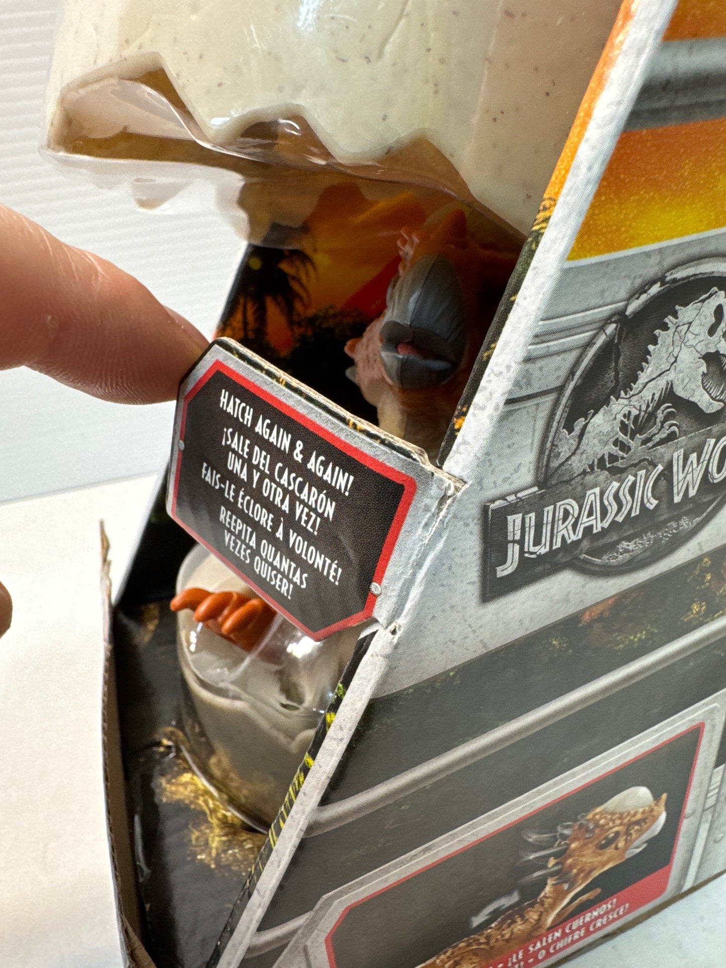 JURASSIC WORLD HATCH N PLAY STYGIMOLOCH STIGGY FIGURE