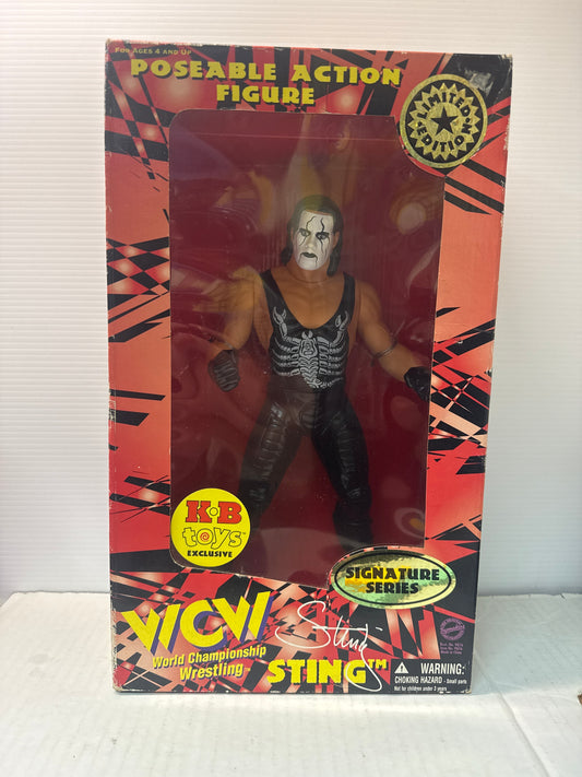 Sting WCW Signature Series Action Figure - KB Toys Exclusive - The Original San Francisco Toy Makers