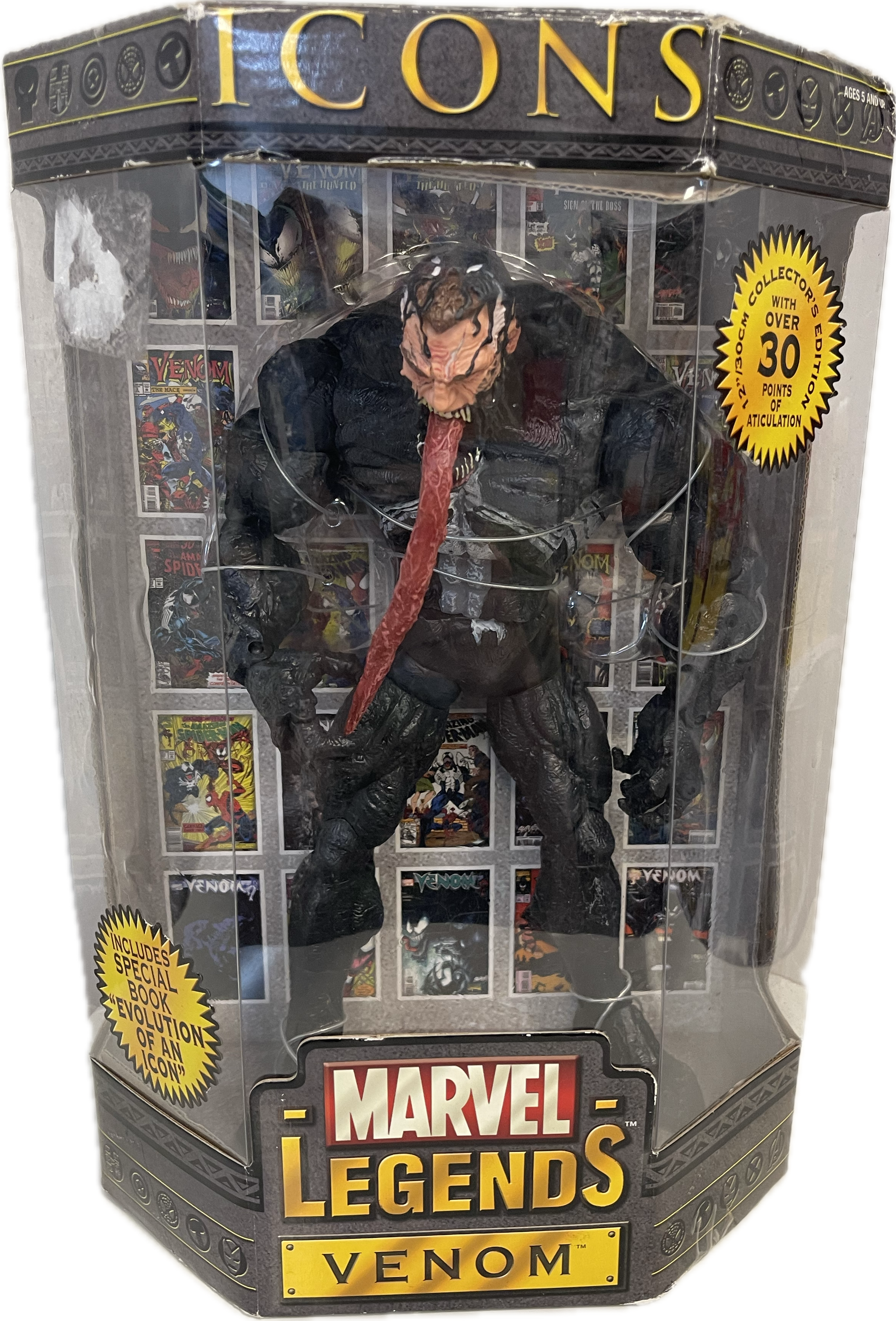 VENOM (UNMASKED) Variant Marvel Legends 12