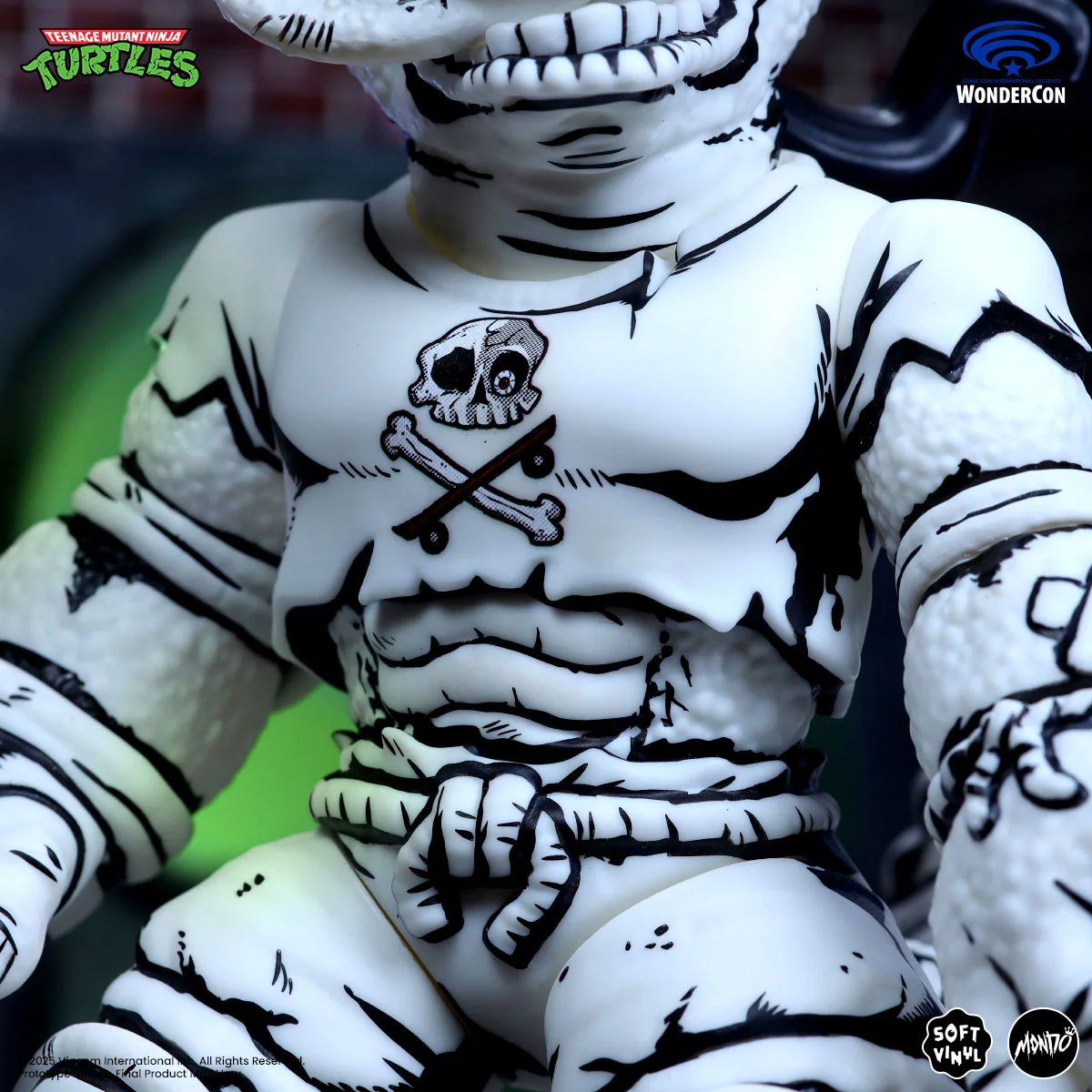 Teenage Mutant Ninja Turtles Mondo Gecko Mirage Variant Soft Vinyl Figure - WonderCon Exclusive