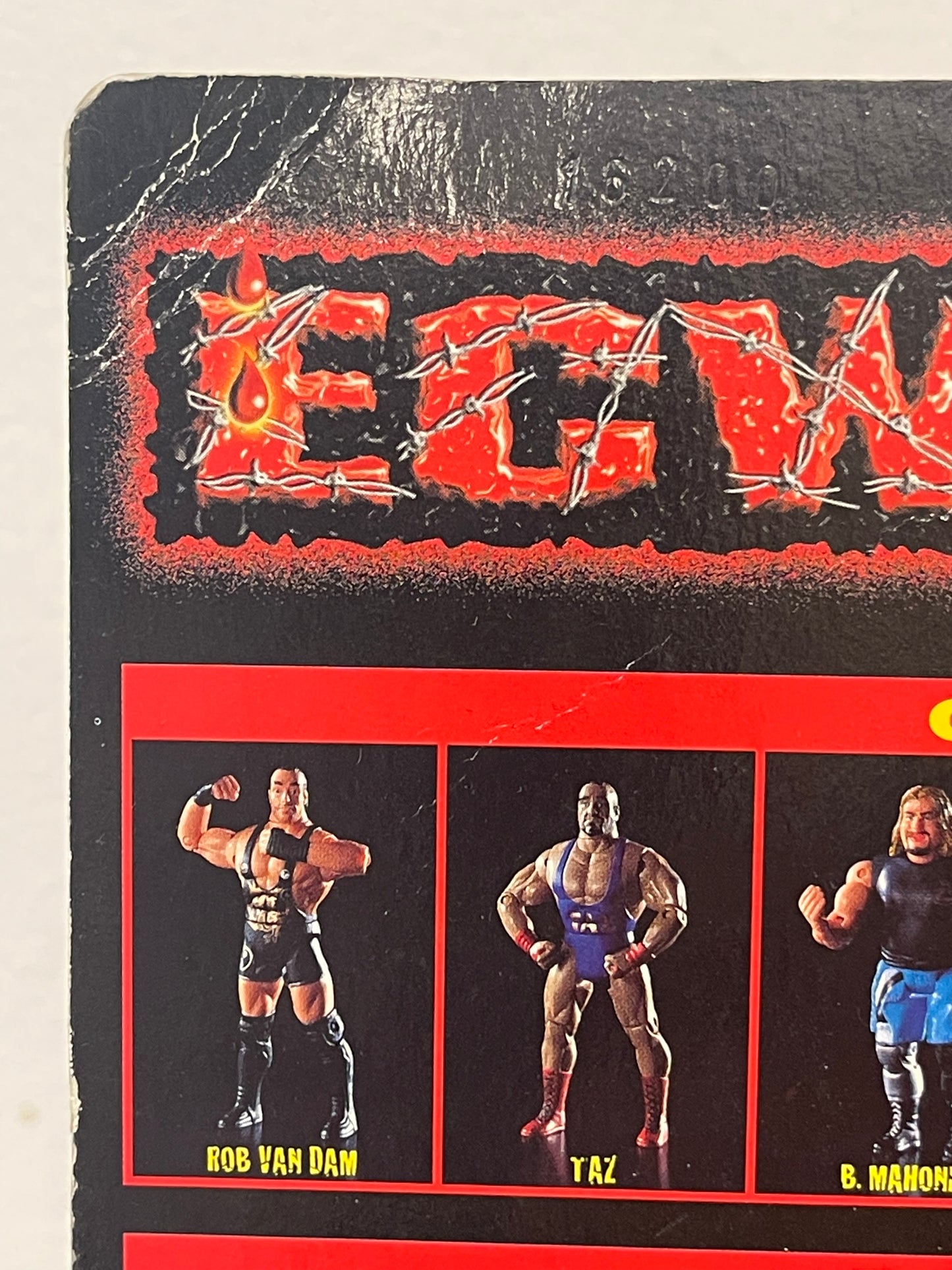 ECW Champion Clashers Rhino Action Figure SIGNED