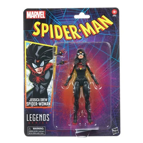 Spider-Man Retro Marvel Legends Jessica Drew Spider-Woman