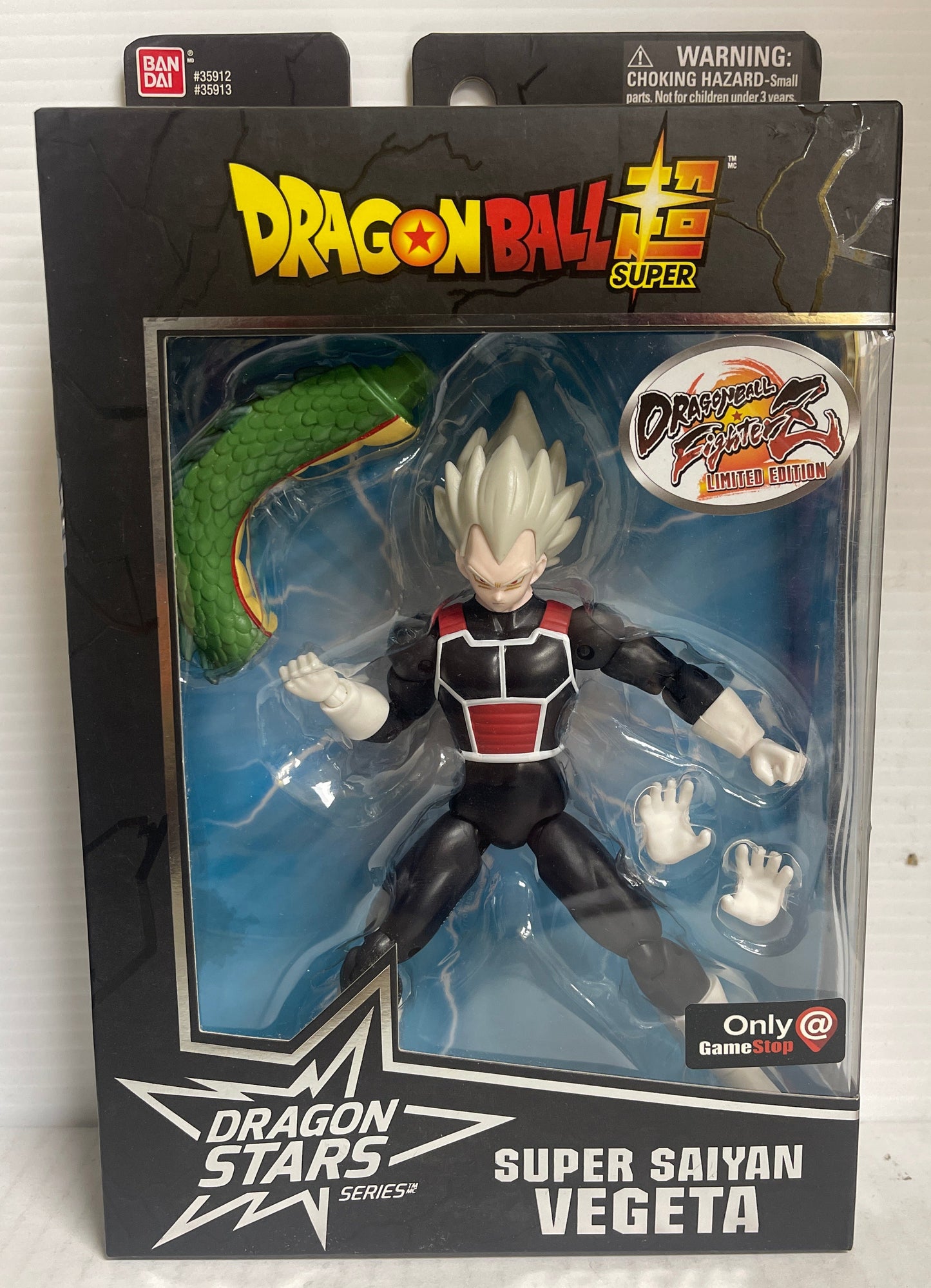 Dragon Stars Bandai Dragon Ball Super Saiyan Vegeta Game Stop Exclusive