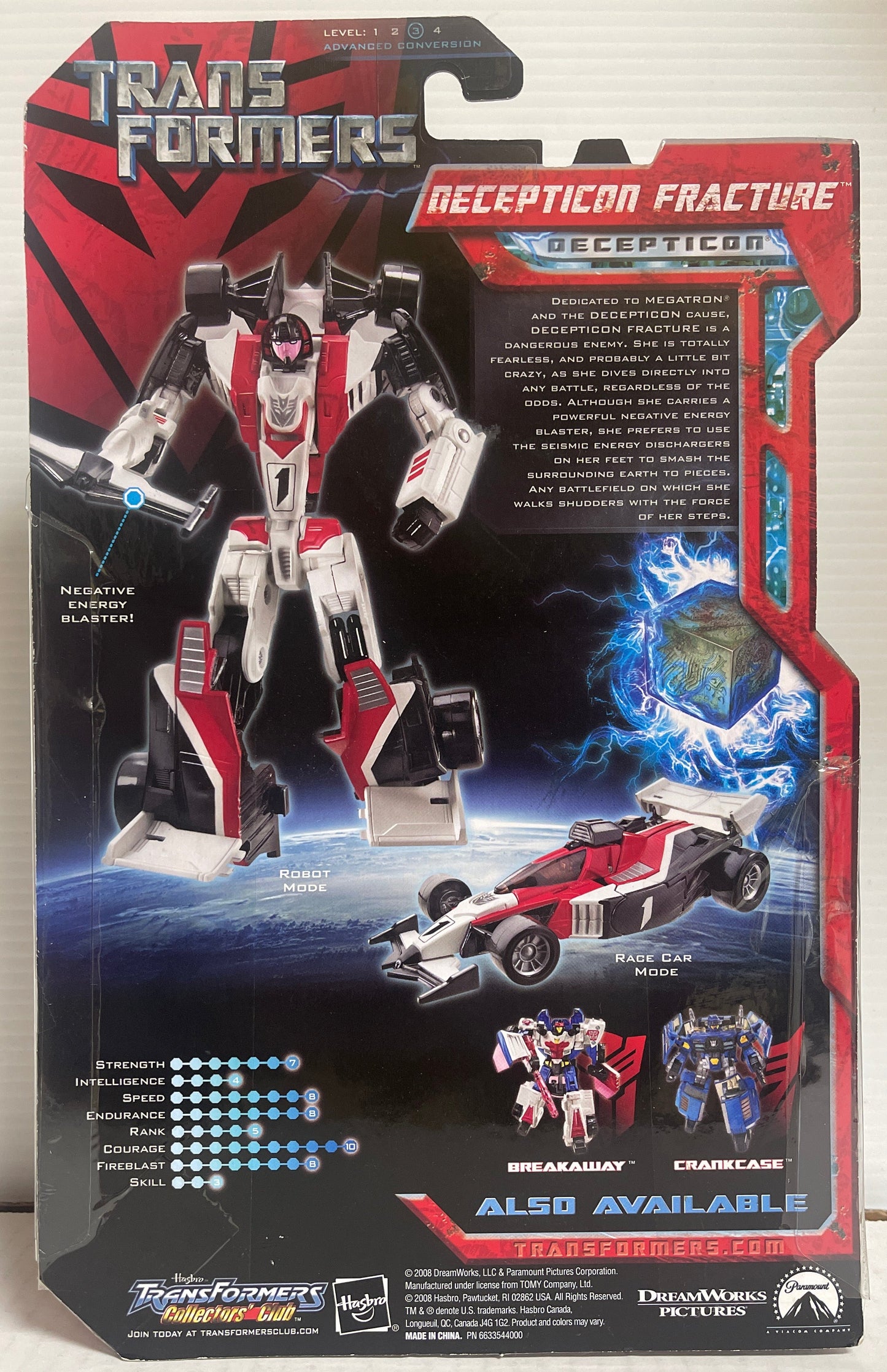 Transformers Decepticon FRACTURE Allspark Power WalMart Exclusive
