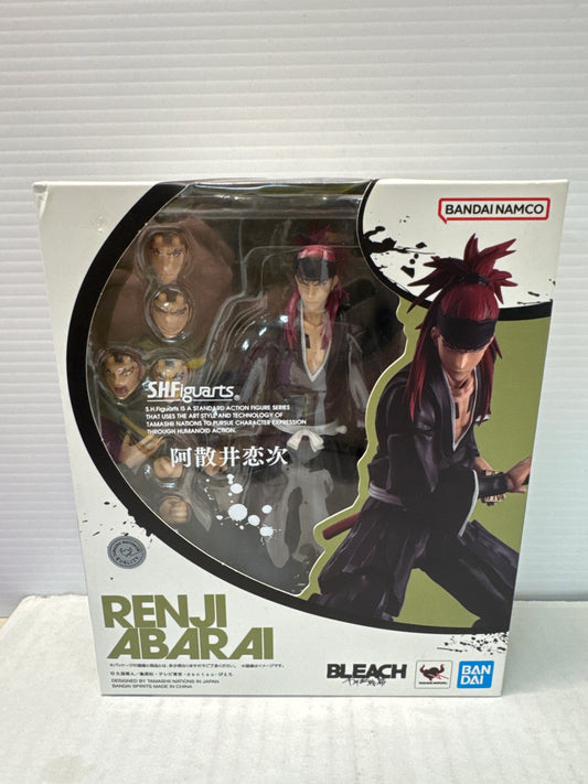 Renji Abarai - S.H.Figuarts - Open Box Complete - Bleach Action Figure