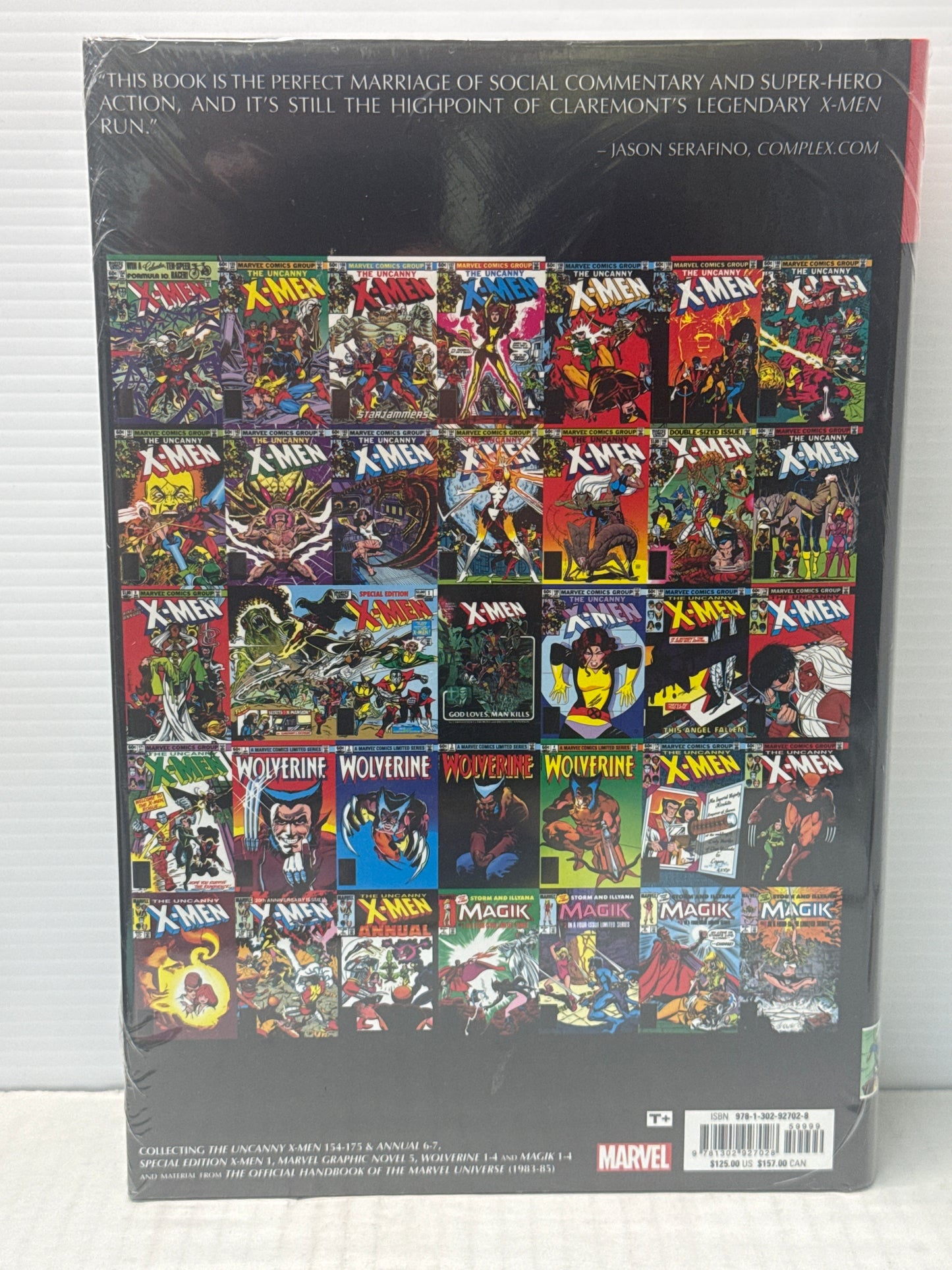 The Uncanny X-Men Omnibus Vol. 3 by Chris Claremont - Sealed