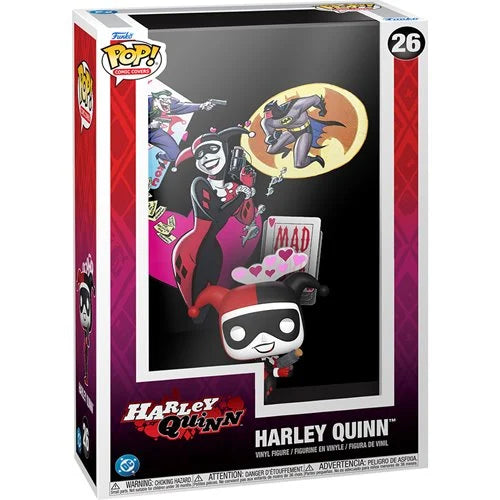 The Batman Adventures: Mad Love #1 Harley Quinn Funko Pop! Comic Cover Figure #26 with Case