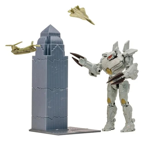 Pacific Rim Jaeger Striker Eureka 4-Inch Scale Action Figure with Comic Book
