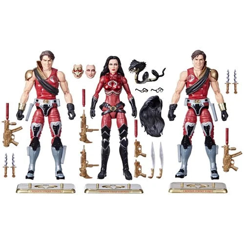 G.I. Joe Classified Series Crimson Strike Team Figures