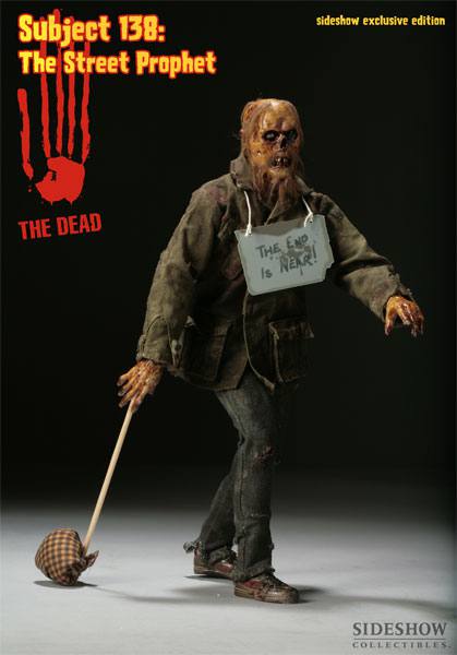 Subject 138 Biohazard Street Prophet SIDESHOW HOT TOYS The Dead 1/6 12" MIB