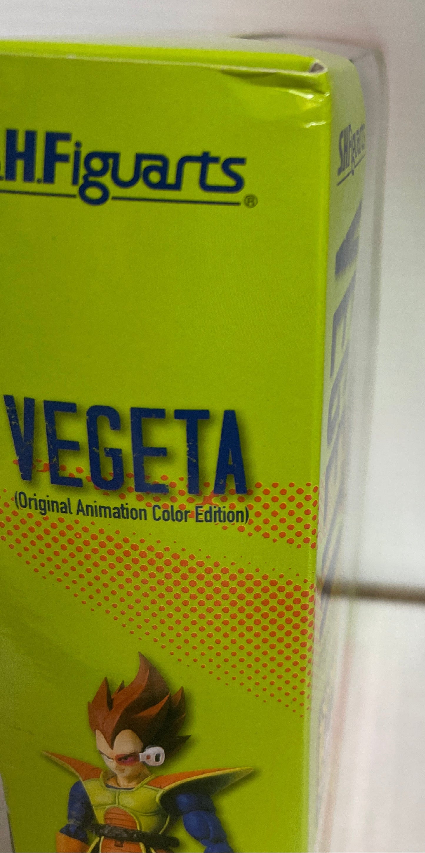 Authentic Bandai 2014 SDCC S.H Figuarts Vegeta Planet Arlia Sealed SDCC