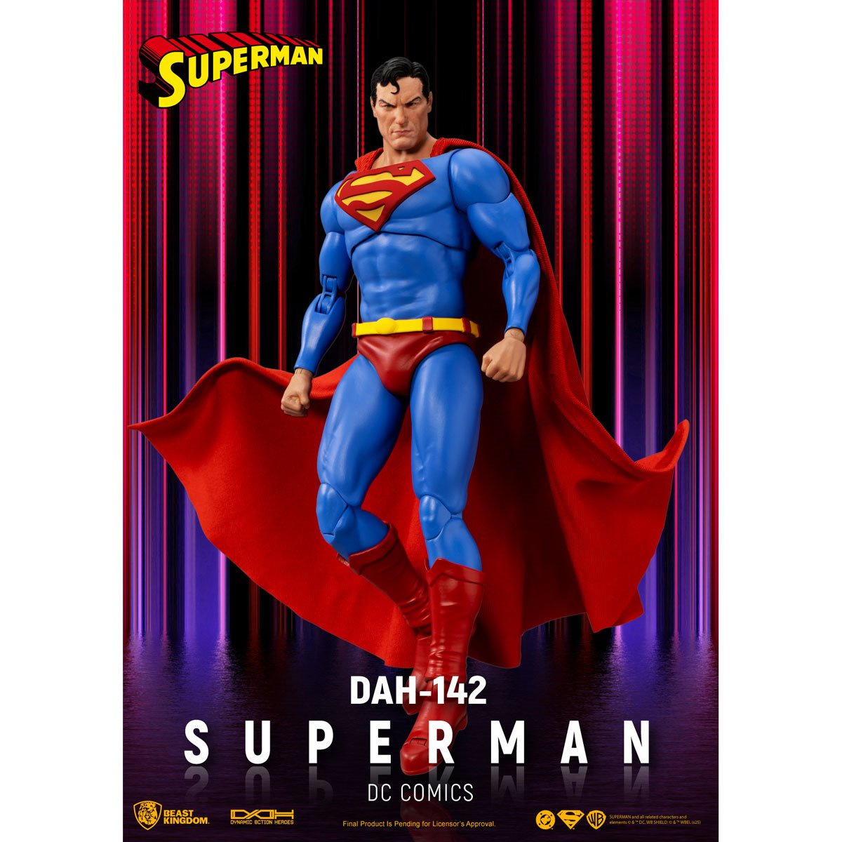 DC Comics Superman DAH-142 Dynamic 8-Ction Heroes Action Figure